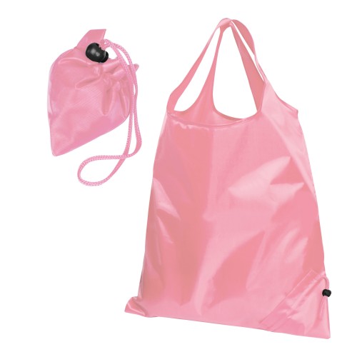 Foldable shopping bag, pink