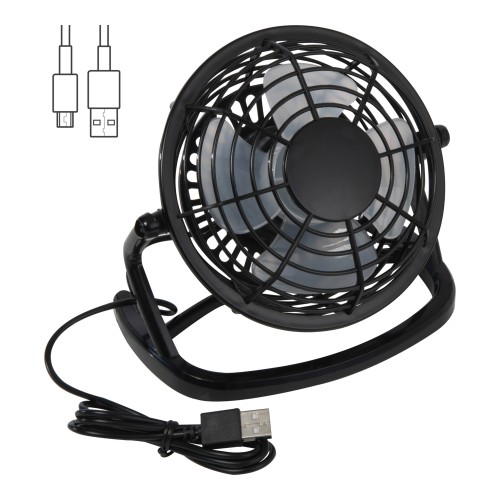 Tafel ventilator Bali, zwart