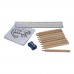 Drawing set for kids Little Picasso, brown