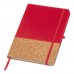 A5 notitieboekje Nantes, rood