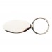 Sleutelhanger van hout en metaal Baltum, bruin