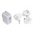 Traveladapter Antwerp, weiss