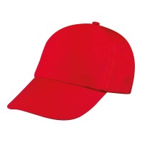 5 panel Baseballcap Santa Fe, rood