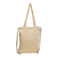 Tas van gerecycled katoen Addison, wit