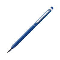 Metalen balpen met touch functie New Orleans, blauw