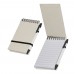 Spiraalnotitieboekje Austin van gerecycled melkpak, beige