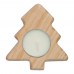 Kerst theelichtje Burgos, beige