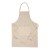 Fairtrade katoenen schort Colchester, beige