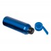 Gerecycleerde aluminium flessenkurk, blauw