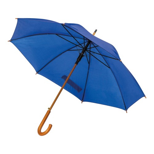 Wooden automatic umbrella Nancy, blue Wooden automatic umbrella Nancy, blue