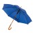 Automatische houten paraplu Nancy, blauw
