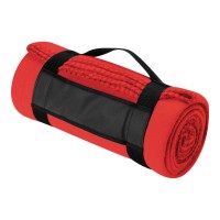 Grote Fleece deken Nashville, rood