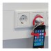 Mobiele telefoonhouder Lodsch, rood