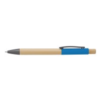 Bamboo ballpen Cesar, light blue