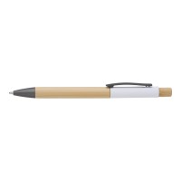 Bamboo ballpen Cesar, white