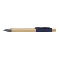 Bamboo ballpen Cesar, blue