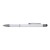 Aluminium balpen Jett, wit