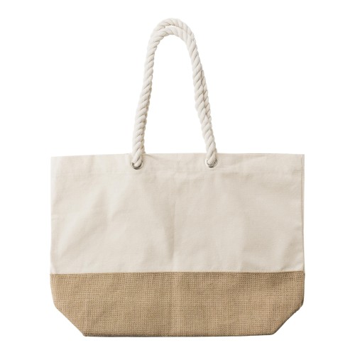 Katoenen (280 g/m2) boodschappentas Diego, khaki (écru)