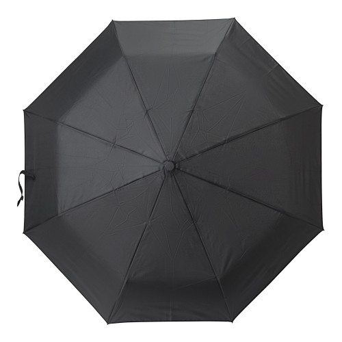 rPET 190T paraplu Kameron, zwart