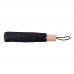 rPET 190T paraplu Brooklyn, zwart