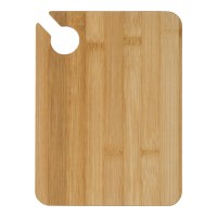 Bamboo serving board Kennedy, brown