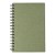 Hardcover-Notizbuch aus recyceltem Karton Caleb, Grün