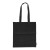 Recycled cotton shopping bag (120 gsm) Cassiopeia, black