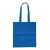 Recycled cotton shopping bag (120 gsm) Cassiopeia, blue