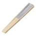 Bamboe handwaaier Elio, wit
