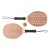 Tennisset aus Rosenholz Sergio, Braun