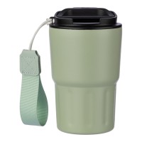 Doppelwandiger Becher aus Edelstahl Louisa, Blau