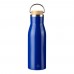 Recycled stainless steel bottle Aline, blue