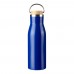 Recycled stainless steel bottle Aline, blue