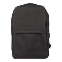 rPET (600D) backpack Henrik, black