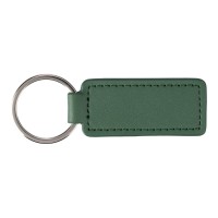 Apple leather and PU keychain Sabrina, green