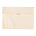 Cotton (220 gr/m2) laptop pouch Dirk, khaki