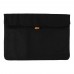 Cotton (220 gr/m2) laptop pouch Dirk, black