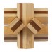 Wooden patiencegame Inge, brown