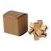 Wooden patiencegame Inge, brown