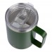 Doppelwandiger Becher aus Edelstahl (300 ml) Renate, Blau