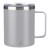 Doppelwandiger Becher aus Edelstahl (300 ml) Renate, Grau