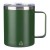 Doppelwandiger Becher aus Edelstahl (300 ml) Renate, Grün