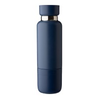 Doppelwandige Flasche aus Edelstahl (500 ml) Lieselotte, Blau