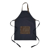 Canvas schort (450 g/m²) Maria, blauw