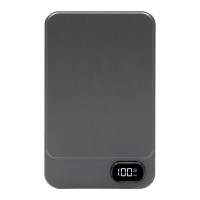 BrandCharger Powerwave 10000 wireless power bank, gun metal