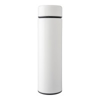 Stainless steel double-walled flask 425 ml Mary, white