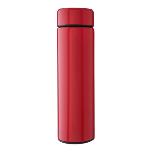 Stainless steel double-walled flask 425 ml Mary, red