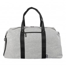600D recycled polyester duffle bag Desmond, light grey