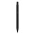 Recycled aluminium ballpen Gladys, black