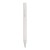 Recycled aluminium ballpen Gladys, white